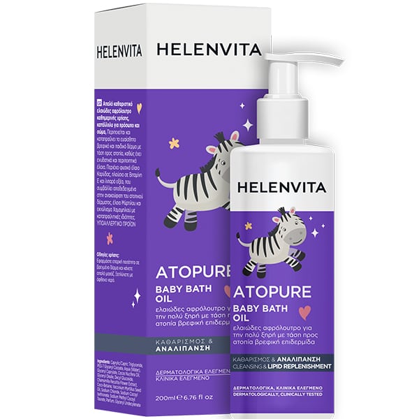 Helenvita Atopure Baby Bath Oil  200 ml
