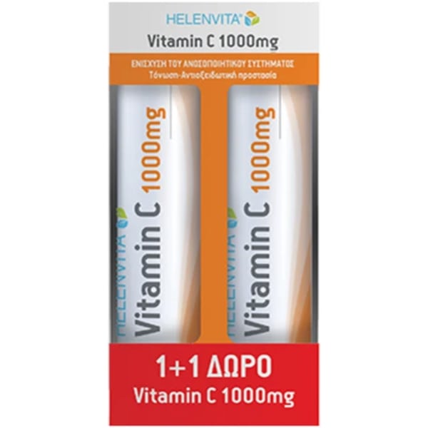 Helenvita Vitamin C 1000mg Promo 1+1  2x20 eff.tabs