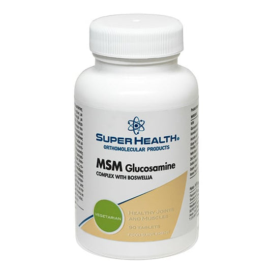 Super Health Msm Glucosamine Complex With Boswellia  90 tableta