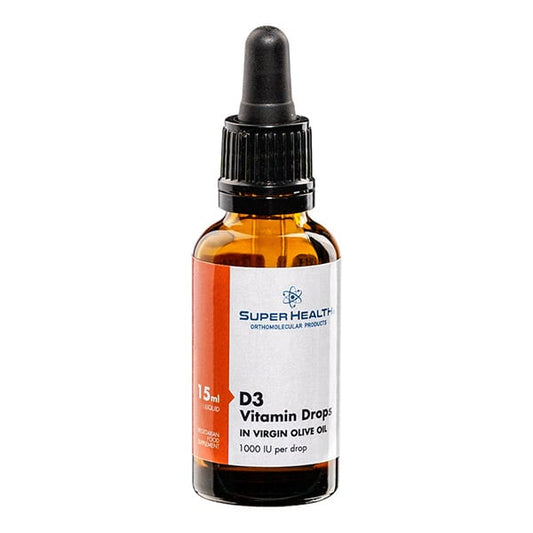 Super Health Vitamin D3 Drops in Virgin Olive Oil  15 ml