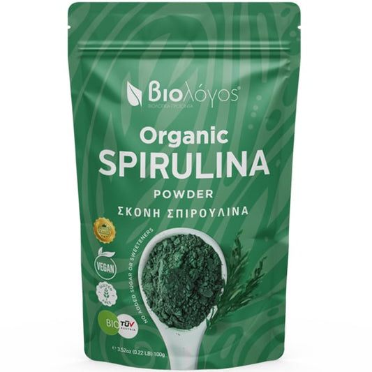 Pluhur Spirulina Organike Biologist 100gr