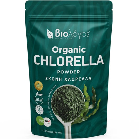Pluhur organik i klorelës Biologist 100gr