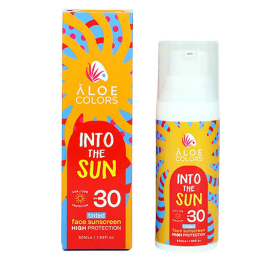 Aloe Colors Into The Sun Face Sunscreen Tinted SPF30  50 ml