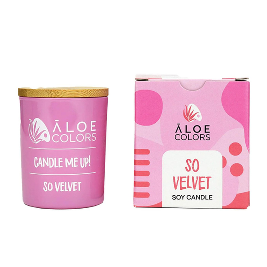Aloe Colors Soy Candle So Velvet  150g
