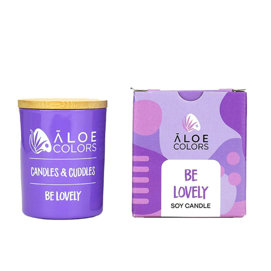 Aloe Colors Soy Candle Be Lovely  150g