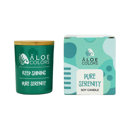 Aloe Colors Soy Candle Pure Serenity  150g