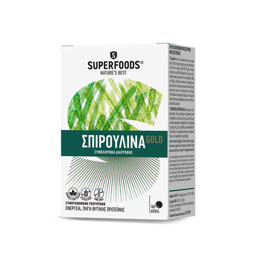Superfoods Spirulina Gold  180 kapsula vegjetariane