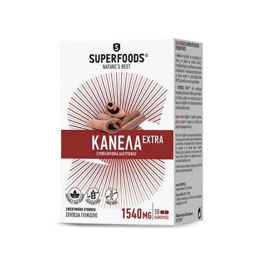 Superfoods Cinnamon Extra  50 kapsula