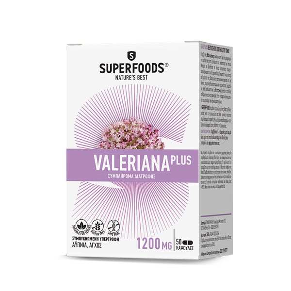 Superfoods Valeriana Plus  50 kapsula