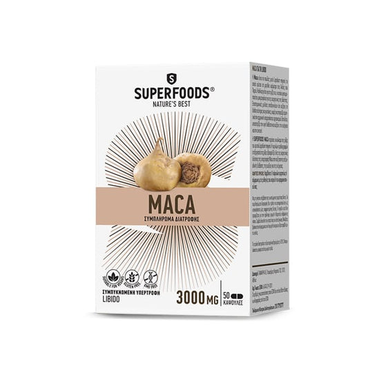 Superfoods Maca  50 kapsula vegjetariane