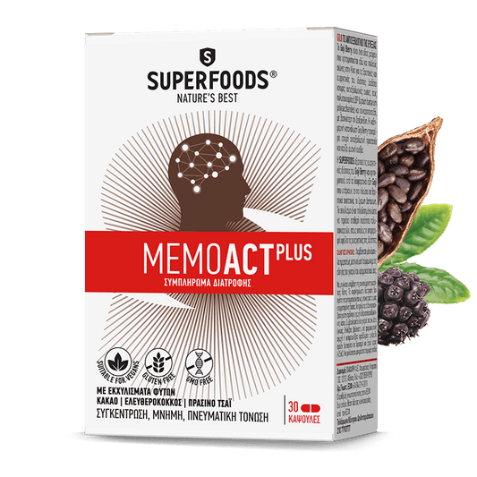 Superfoods Memoact Plus  30 kapsula