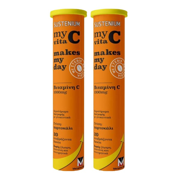 Sustenium My Vita C Makes My Day Vitamin C 1000mg  2 x 20 tableta efektive