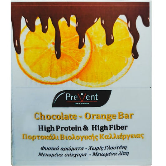 Prevent Chocolate Orange Bar High Protein & Fiber 4x36g  144g