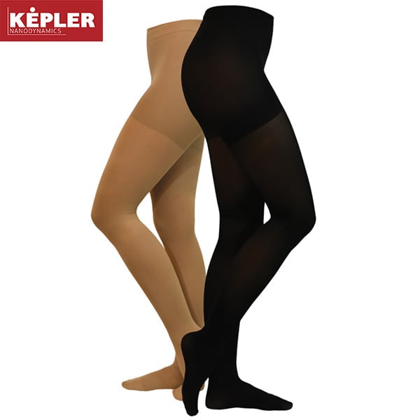 Powerpharm Kepler Graduated Compression Orthopedic Tights (40DEN | Class 1, 8-11mmHg)  1 copë - Mjaltë