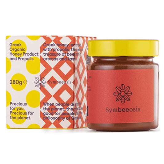 Symbeeosis Greek Organic Honey Product & Propolis  280gr
