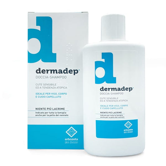 Erbozeta Dermadep Cleanser Shampoo & Shower Gel for Sensitive Skin  250 ml