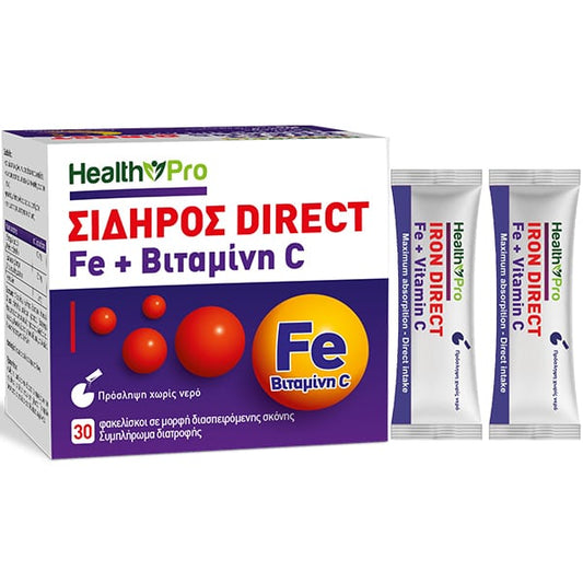 Health Pro Fe +& Vitamin C Direct  30 bustina