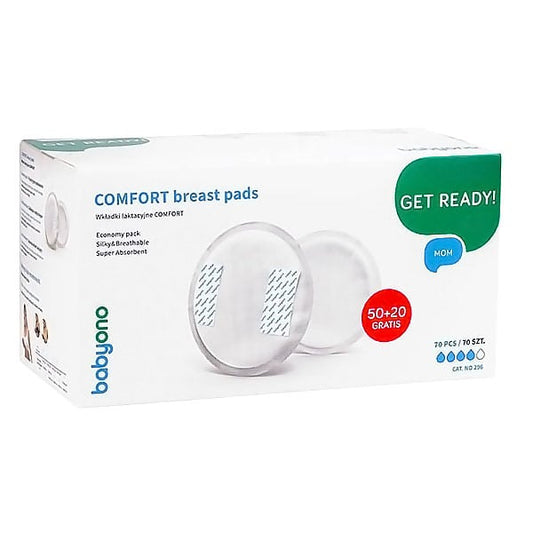 Babyono Comfort Breast Pads  50 + 20 copë Falas