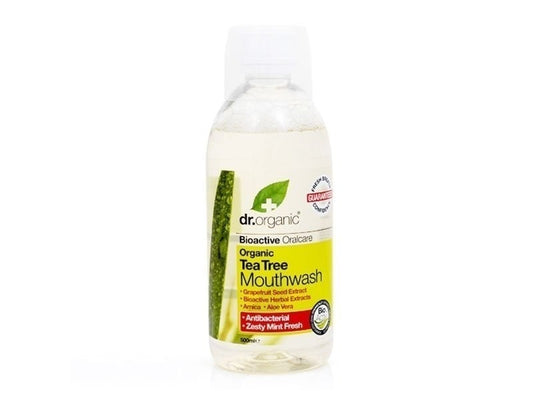 Dr. Organic Tea Tree Mouthwash  500 ml