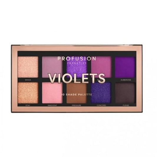Profusion Violets Mini Artistry 10 Shade Palette  1 copë