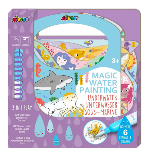 Avenir Magic Water Painting Underwater  Libër ngjyrosjeje dhe aktivitetesh për fëmijë copë