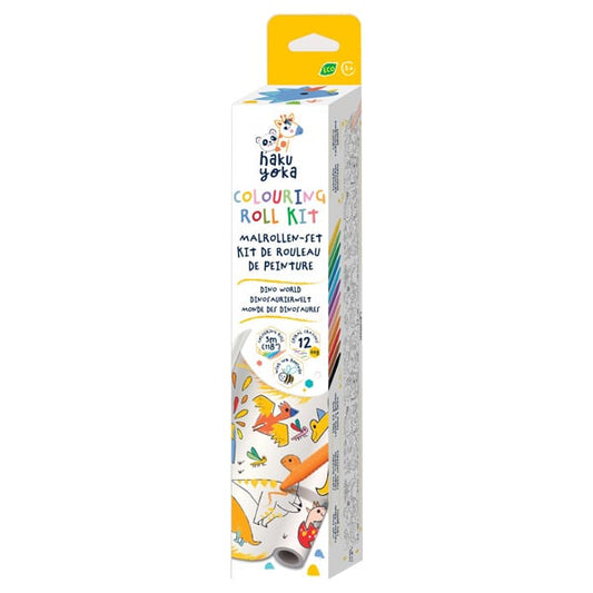 Haku Yoka Colouring Roll Kit  1 copë - Bota e Dinosë