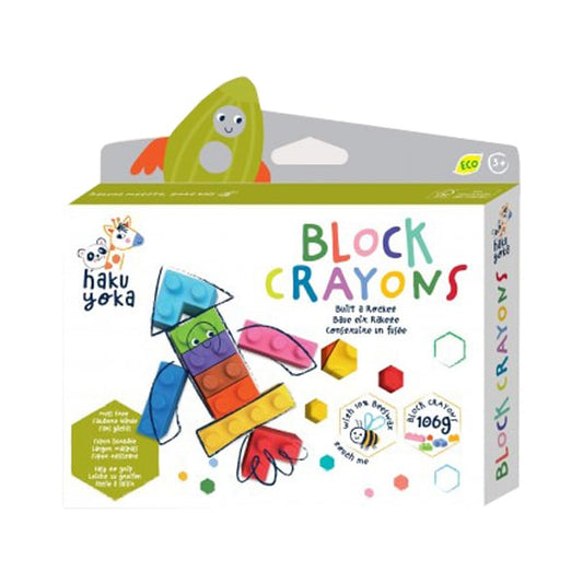 Haku Yoka Block Crayons Set of Crayons - Blocks  1 set - Raketë