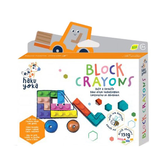 Haku Yoka Block Crayons Set of Crayons - Blocks  1 set - Pirun ngritës