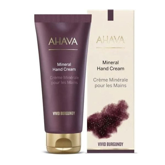 Ahava Vivid Burgundy Mineral Hand Cream  100 ml