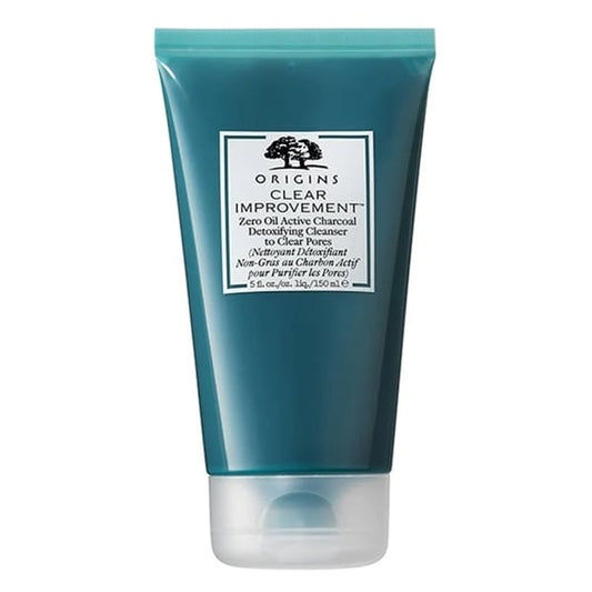 Origins Clear Improvement Zero Oil Active Charcoal Detoxifying Cleanser to Clear Pores  150 ml
