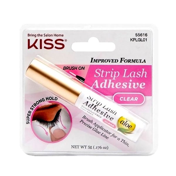 KISS Strip Eyelash Adhesive  Ngjitës për qerpikët transparent 5g
