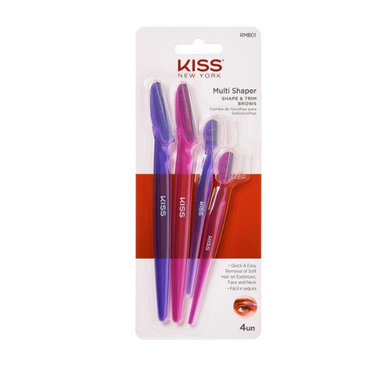 Kiss Multi Shaper Shape & Trim Brows Trimmer  4 copë