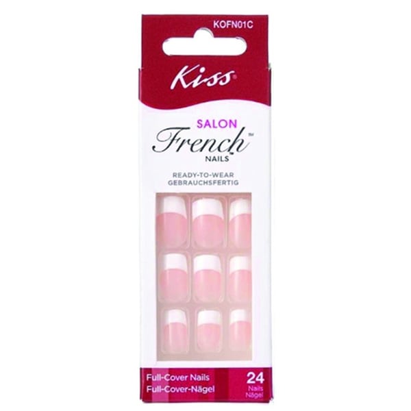 Kiss Salon French Nails Perfect Selfie  24 copë