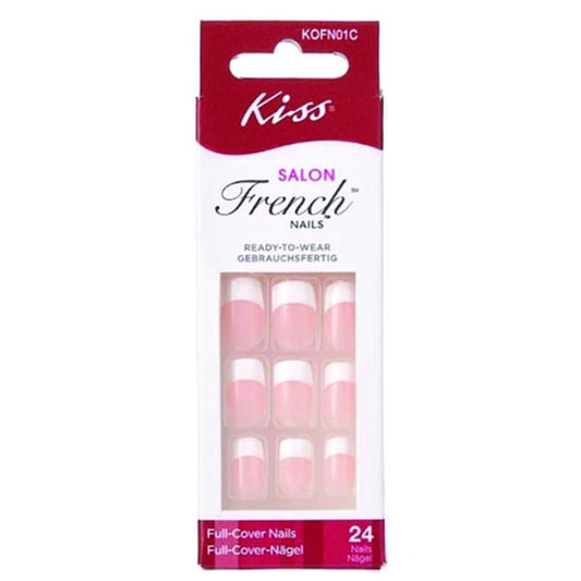 Kiss Salon French Nails Perfect Selfie  24 copë
