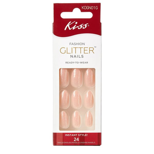 Kiss Glitter Nails Missing Out  24 copë