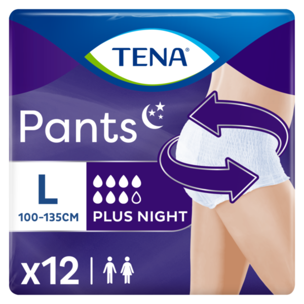 Tena Pants Plus Night Large  12 copë