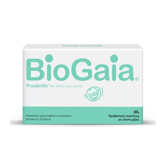 BioGaia Prodentis Probiotic Apple Flavored Lozenges  30 copë