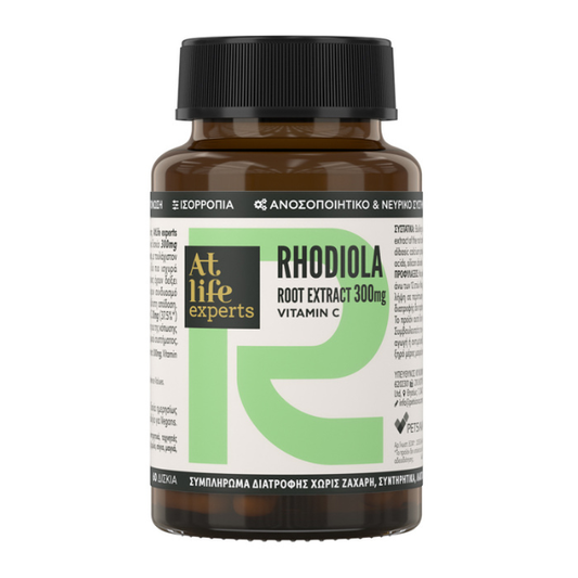 AtLife Experts Rhodiola 300mg & Vitamin C  60 tableta