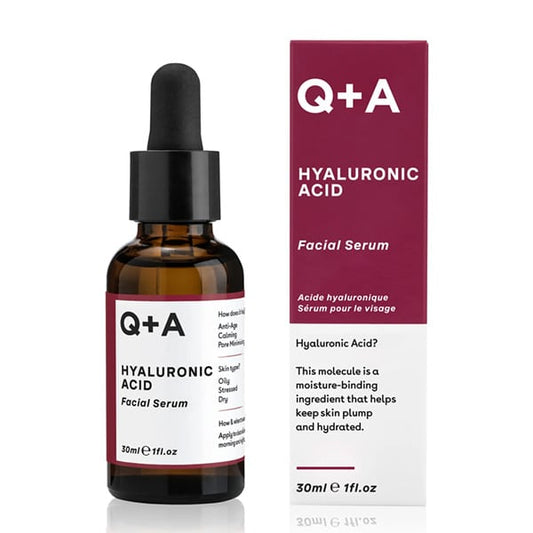 Q+A Hyaluronic Acid Facial Serum  30 ml