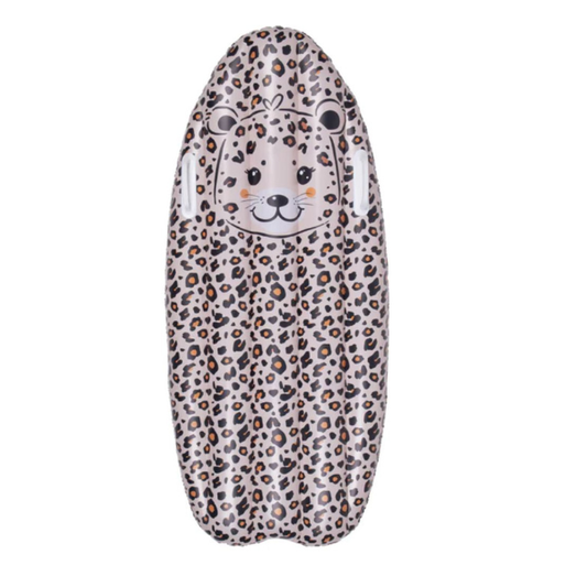 Swim Essentials Inflatable Surfboard Beige Leopard 6y+  1 copë - Leopard Beige