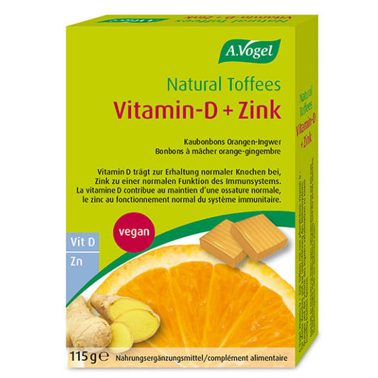 A.Vogel Immune Toffees Orange Vitamin-D & Zinc  115gr