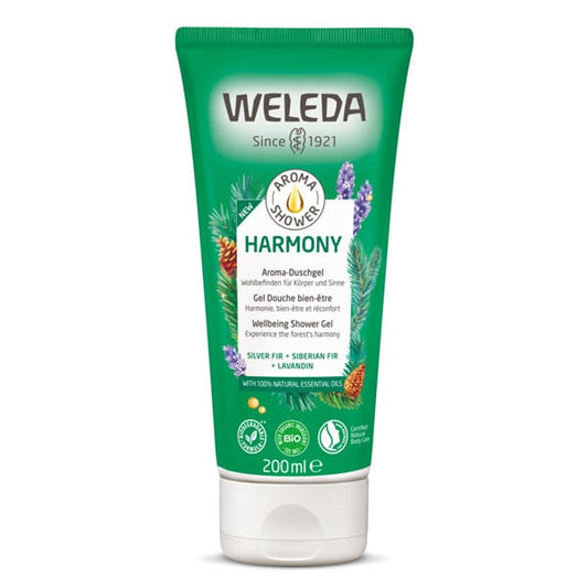 Weleda Aroma Shower Harmony Wellbeing Shower Gel with Silver Fir, Siberian Fir & Lavandin  200 ml