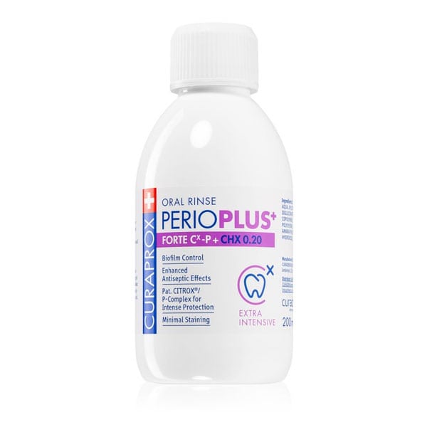 Curaprox Perio Plus Forte CHX 0.20 Mouthwash Extra Intensive  200 ml