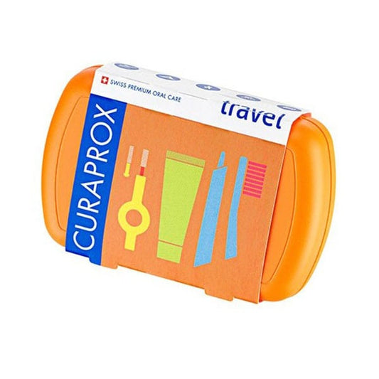 Curaprox Travel Set with Toothpaste, 10ml, Toothbrush, Interdental Brush & Box  1set - Eksplorues