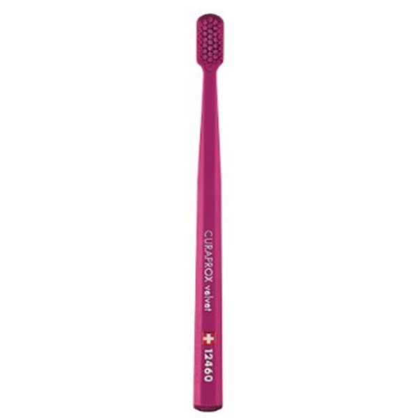 Curaprox Velvet 12460 Ultra Soft Toothbrush  1 copë - Fuksia-Fuksia