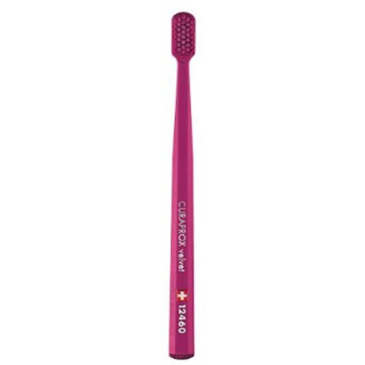 Curaprox Velvet 12460 Ultra Soft Toothbrush  1 copë - Fuksia-Fuksia