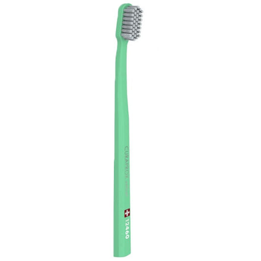 Curaprox Velvet 12460 Ultra Soft Toothbrush  1 copë - Jeshile e çelët-Gri