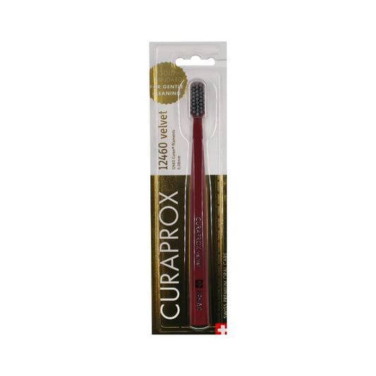 Curaprox Velvet 12460 Ultra Soft Toothbrush  1 copë - Gri-Tullë