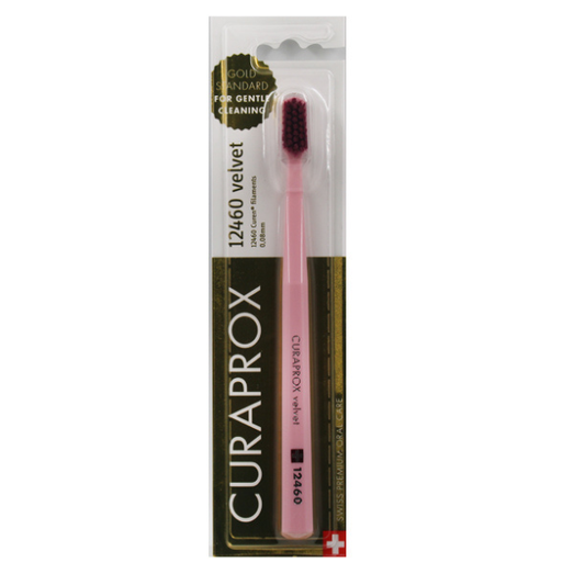 Curaprox Velvet 12460 Ultra Soft Toothbrush  1 copë - Rozë-Fuksia