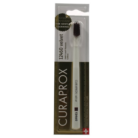 Curaprox Velvet 12460 Ultra Soft Toothbrush  1 copë - Mollë e bardhë e kalbur